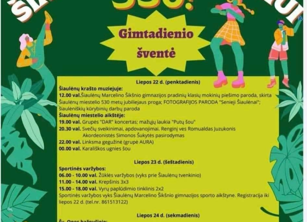 Renginio plakatas