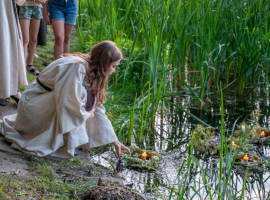 Pakiršinio dvare atgijo magiška „Vasarvidžio naktis“