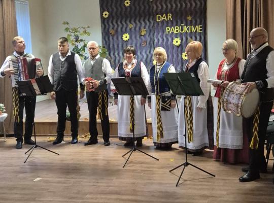 Sidabrave ir Vadaktuose jaukiai paminėta Tarptautinė pagyvenusių žmonių diena