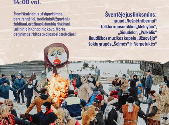 Kleboniškių kaimo buities muziejuje šėls Užgavėnės