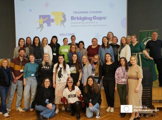 Tarptautiniai „Erasmus+“ mokymai bibliotekininkų kompetencijų stiprinimui