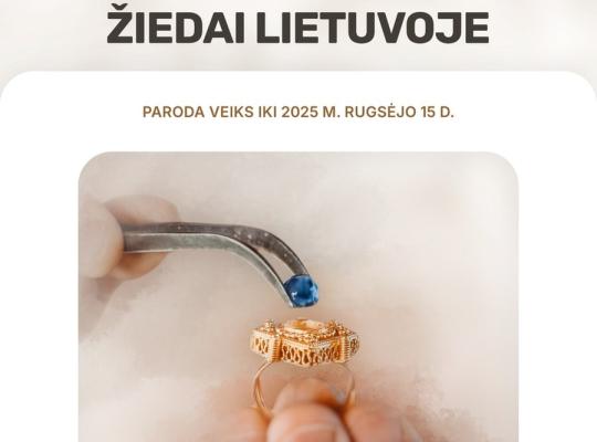 Burbiškio dvaro istorijos muziejuje eksponuojami unikalūs žiedai