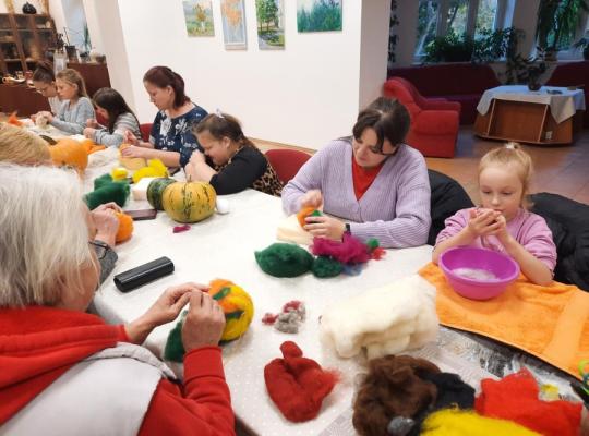 Pakiršinio dvare – vilnos vėlimo edukacija