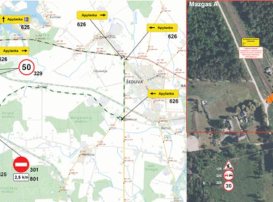 Dėl geležinkelio remonto bus uždaryta Linkaičių pervaža