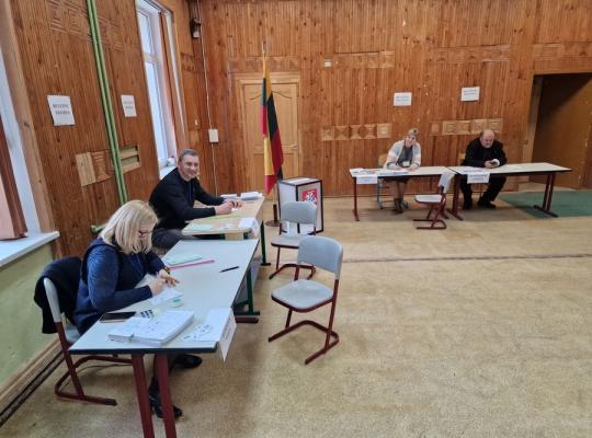 Prasidėjo II turo išankstinis balsavimas