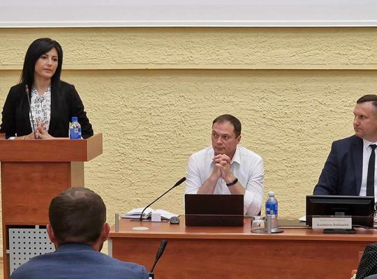 Į vicemerės pareigas vienbalsiai išrinkta Jurgita Sidarienė