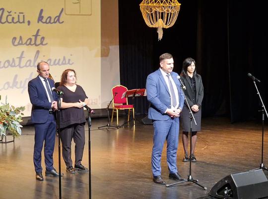 Mokytojų dienos proga padėkota rajono pedagogų bendruomenei