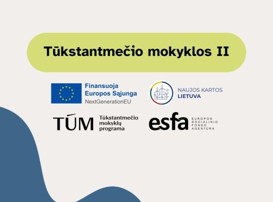Radviliškyje bus pristatyta „Tūkstantmečio mokyklų“ programa