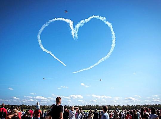 Rajono mero padėka Aviacijos šventės organizatoriams