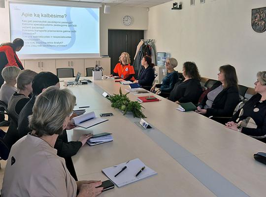 Savivaldybėje aptartos pacientų pavėžėjimo galimybės ir iššūkiai