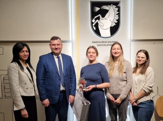 Prezidento apdovanojimas „Lietuvos galia“ – Radviliškyje