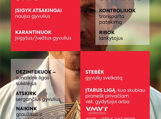 Dėl afrikinio kiaulių maro grėsmės apribojimai – ir Radviliškio rajone