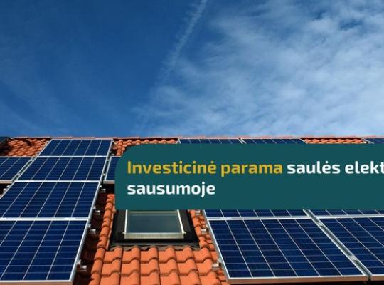 „Radviliškio vanduo“ penkiose vandens tiekimo ir nuotekų valymo objektuose įrengė saulės elektrinės