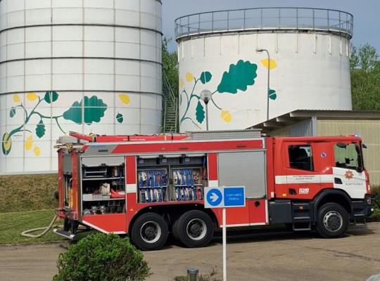 Surengtos savivaldybės lygio kompleksinės civilinės saugos pratybos