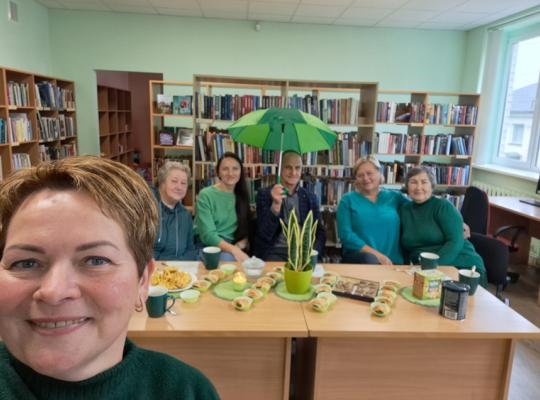 Bibliotekoje – akcija „Žalia šviesa gyvenimui“