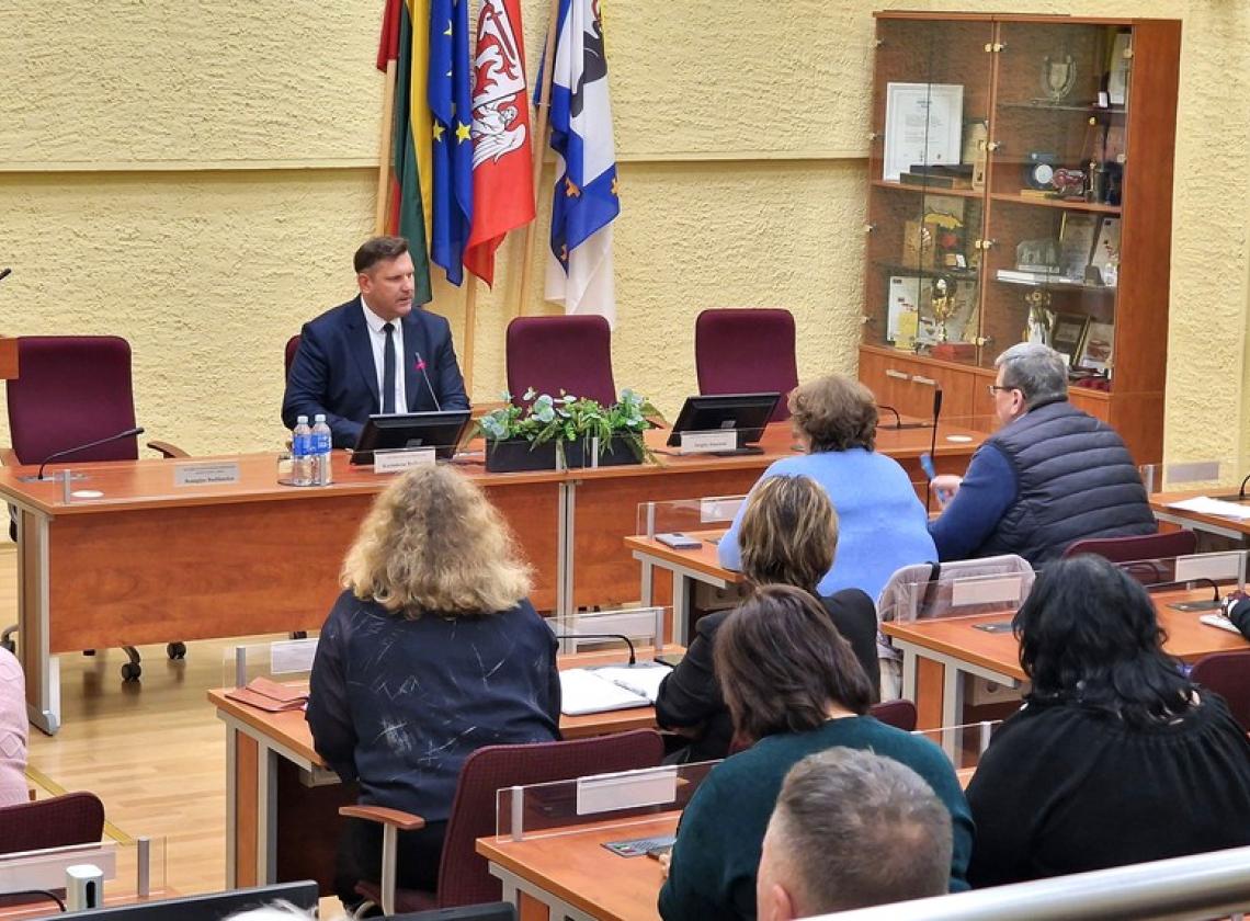 Meras įstaigų vadovams: kilus pavojui privalome užtikrinti gyventojų saugumą