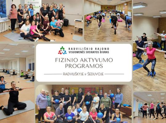 Aktyvūs ir smagūs vakarai Radviliškyje ir Šeduvoje!