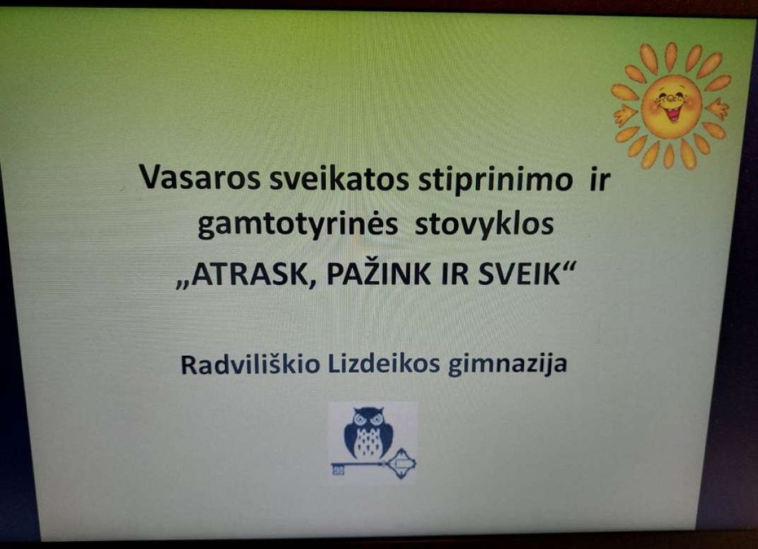 Renginio nuotrauka