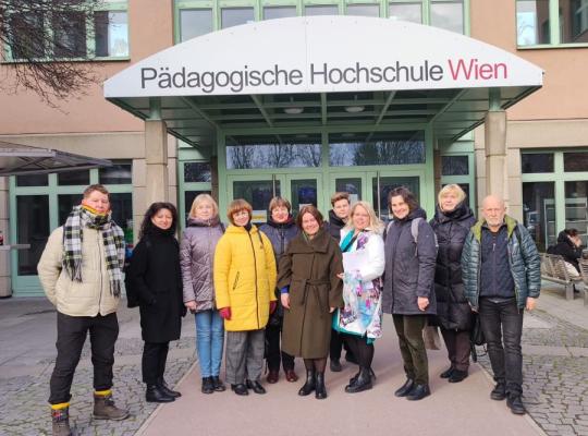 Vinco Kudirkos progimnazijos mokytojų stažuotė Austrijoje