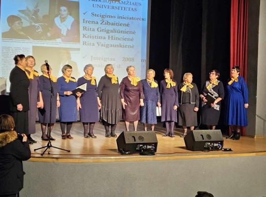 Trečiojo amžiaus universitetas išskleidžia sparnus – nauji klausytojai buriasi Šeduvoje