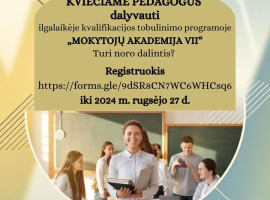 „Mokytojų akademija“: kodėl verta prisijungti?