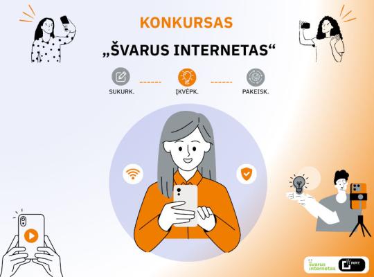 RRT kviečia moksleivius kurti vaizdo klipus apie pavojus internete: laukia prizai