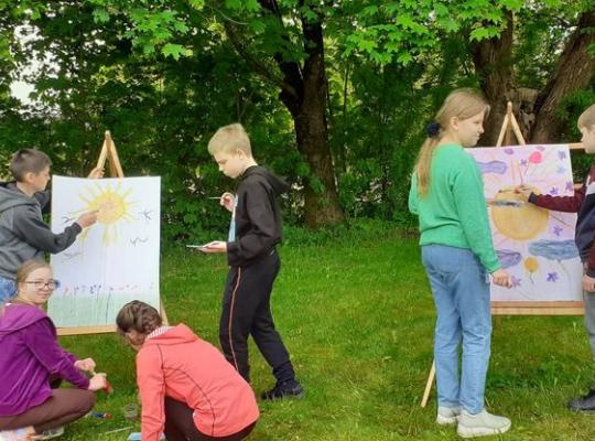 Pociūnėliečiai šventė Tarptautinę vaikų gynimo dieną