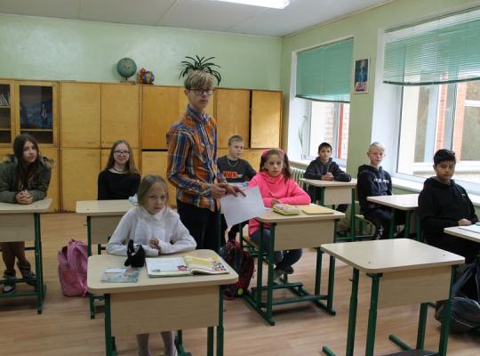 Pociūnėliuose – ugdymo karjerai renginys „Pasimatuok mokytojo profesiją“