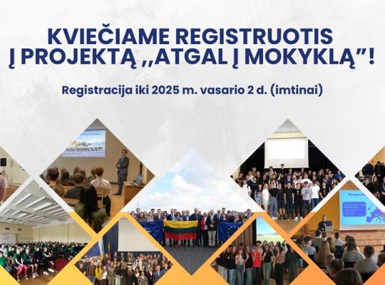Atgal į mokyklą 2025