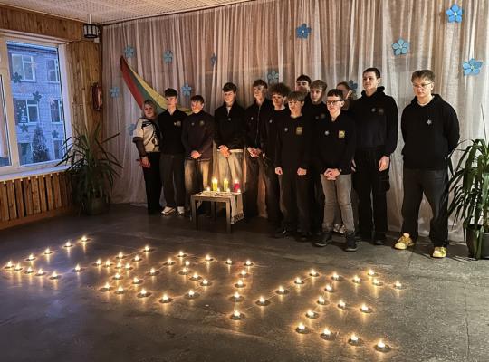Pilietiškumo pamoka „Nesušaudyta drąsa: asmeninės istorijos iš Sausio 13-osios“ Šiaulėnuose
