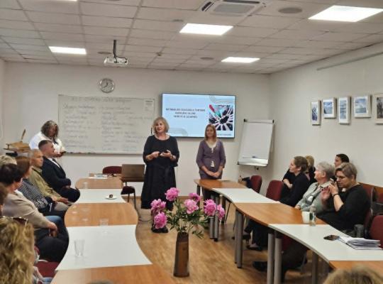 Skuodo ir Radviliškio rajonų suaugusiųjų švietėjai dalijosi patirtimi: didžiausia stiprybė – bendrystė ir mokymasis visą gyvenimą