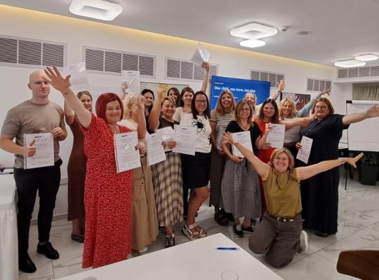 Vertinga profesinio tobulėjimo patirtis tarptautinėje stažuotėje „Emocinio intelekto įrankiai švietime“