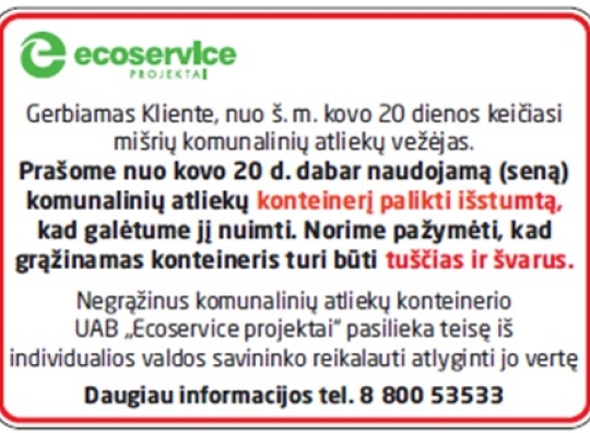 Informacinis lipdukas