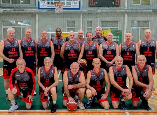 „SK Šeduvos malūnas“ vyrų komanda (amžiaus grupė 60+) pirmą kartą atstovavusi Radviliškio kraštą LKLL šioje amžiaus grupėje.