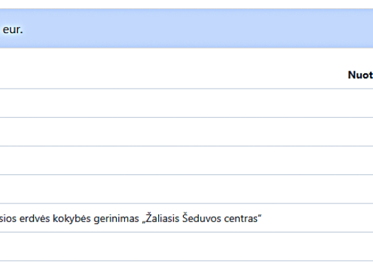 didelės vertės balsavimas