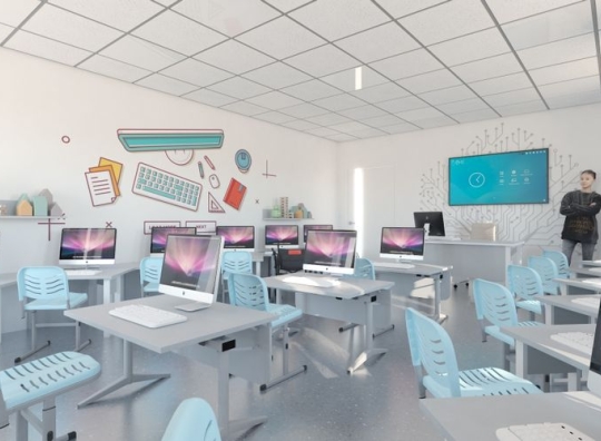 Pradinių klasių informatikos kabinetas
