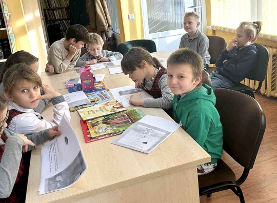 Skaitymai mažiesiems Vainiūnų bibliotekoje