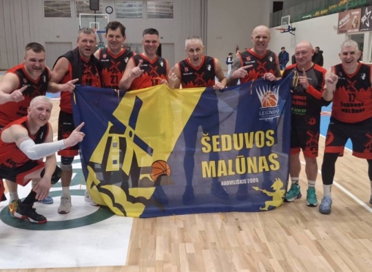 Vyrų komanda – „Žalgirio taurė” turnyro nugalėtoja Jurbarke